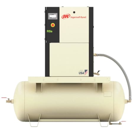 Ingersoll Rand 25 HP 120 Gal 125 Max PSI Stationary Electric (208 Volt 3 Phase) Rotary Air Compressor R-Series N/A