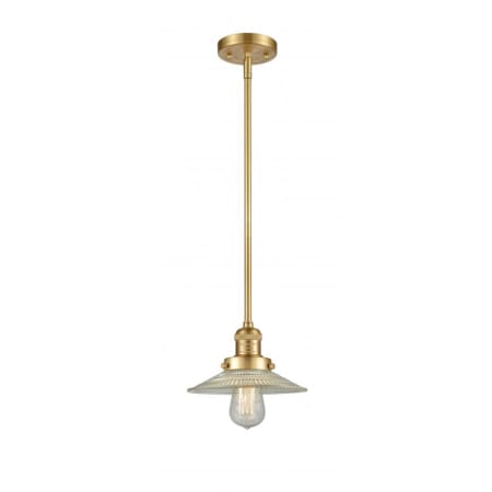 Innovations Lighting Halophane 1 Light Mini Pendant Satin Gold