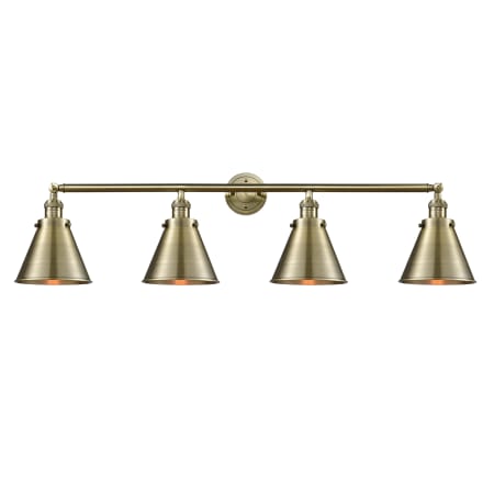 Innovations Lighting Appalachian 4 Light 44" Wide Bathroom Vanity Light Antique Brass