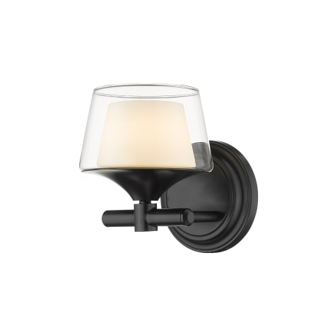 Innovations Lighting Laguna 6" Wide Vanity Light Black / White / Clear