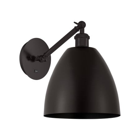 Innovations Lighting Ballston 14" Tall Wall Sconce Matte Black / Matte Black