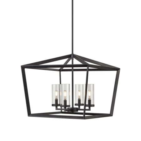 Innovations Lighting Colchester 4 Light 22" Wide Multi Light Pendant Weathered Zinc