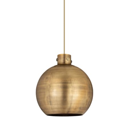 Innovations Lighting Newton Sphere 16" Wide Pendant Brushed Brass / Brushed Brass