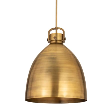 Innovations Lighting Newton Bell 18" Wide Pendant Brushed Brass / Brushed Brass