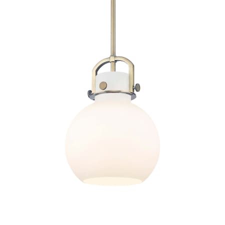 Innovations Lighting Newton Sphere 10" Wide Pendant Brushed Brass
