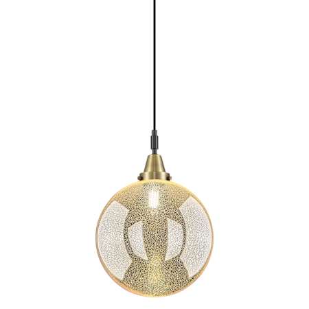 Innovations Lighting Beacon 12" Wide pendant Black Antique Brass / Mercury