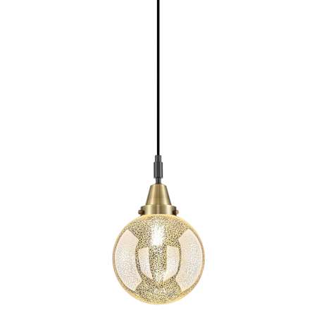 Innovations Lighting Beacon 8" Wide Mini Pendant Black Antique Brass / Mercury