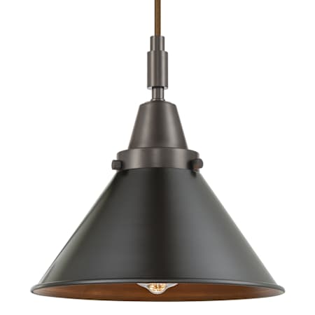 Innovations Lighting Briarcliff 10" Wide Mini Pendant with Oil Rubbed Bronze Shade Oil Rubbed Bronze