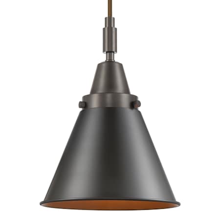 Innovations Lighting Appalachian 8" Wide Mini Pendant with Oil Rubbed Bronze Shade Oil Rubbed Bronze