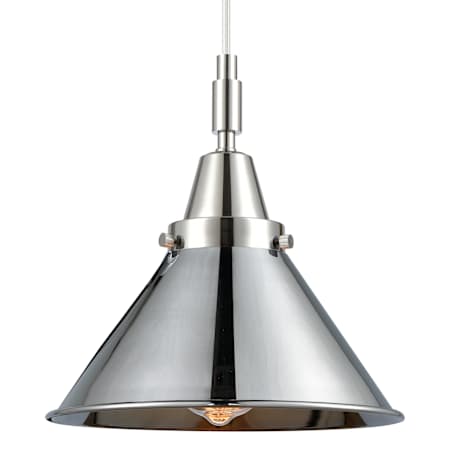 Innovations Lighting Briarcliff 10" Wide Mini Pendant with Polished Chrome Shade Polished Chrome