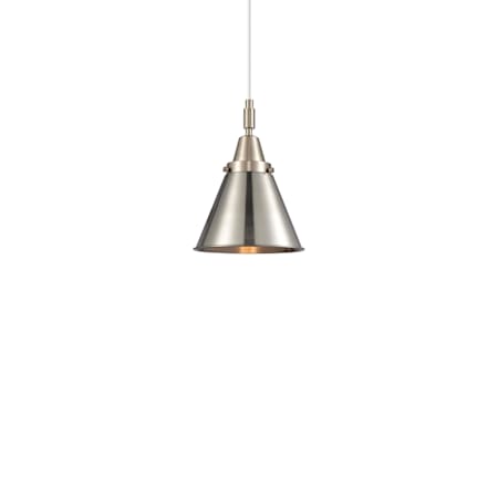 Innovations Lighting Appalachian 8" Wide Mini Pendant Brushed Satin Nickel