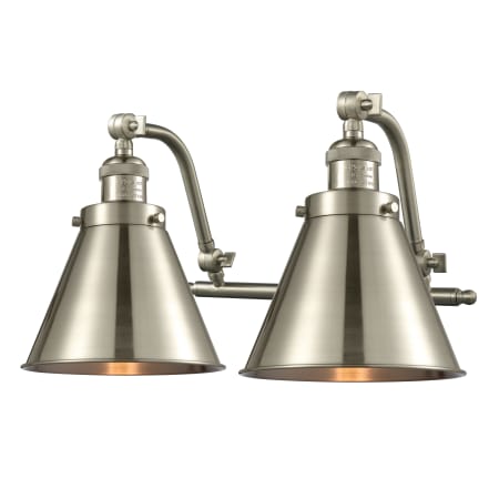 Innovations Lighting Appalachian 2 Light 18" Wide Bathroom Vanity Light Brushed Satin Nickel