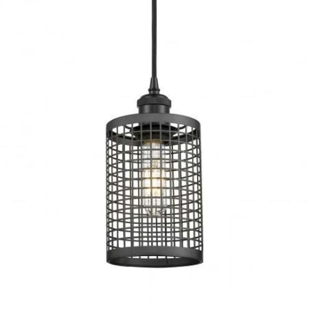 Innovations Lighting Nestbrook 5" Wide Cage Mini Pendant Matte Black