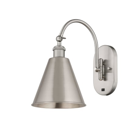 Innovations Lighting Cone 14" Tall Wall Sconce Brushed Satin Nickel