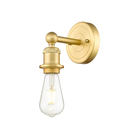 Innovations Lighting Edison 6" Tall Wall Sconce Satin Gold