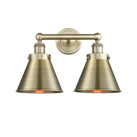 Innovations Lighting Appalachian 2 Light 17" Wide Vanity Light Antique Brass