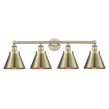 Innovations Lighting Appalachian 4 Light 35" Wide Vanity Light Antique Brass