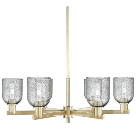 Innovations Lighting Caledonia 6 Light 35" Wide Chandelier Antique Brass / Charcoal