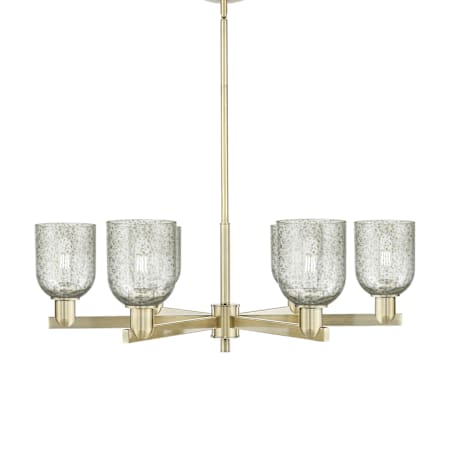 Innovations Lighting Caledonia 6 Light 35" Wide Chandelier Antique Brass / Mica