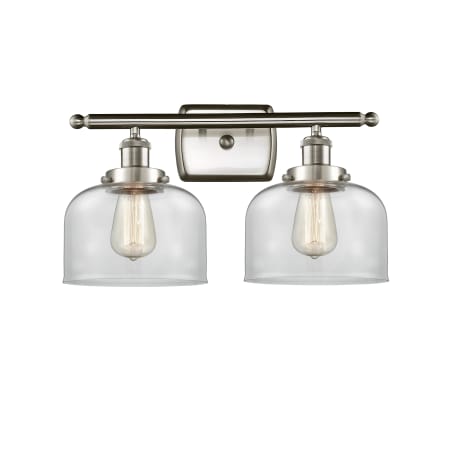 Brushed Satin Nickel / Clear