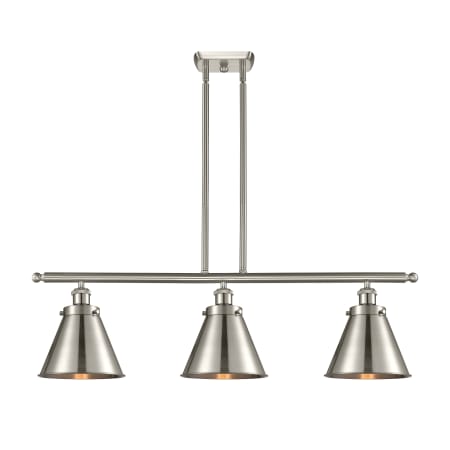 Innovations Lighting Appalachian 3 Light 36" Multi Light Large Pendant Brushed Satin Nickel