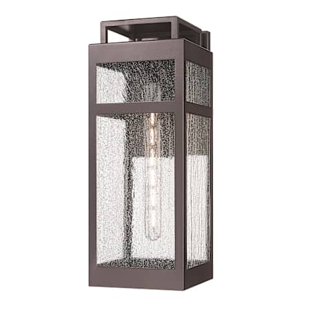 Innovations Lighting Ridgeway 18" Tall Outdoor Wall Sconce with Seedy Glass Panels Bronze