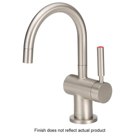 InSinkErator Indulge Hot and Cold Water Dispenser with StayOn Technology Chrome
