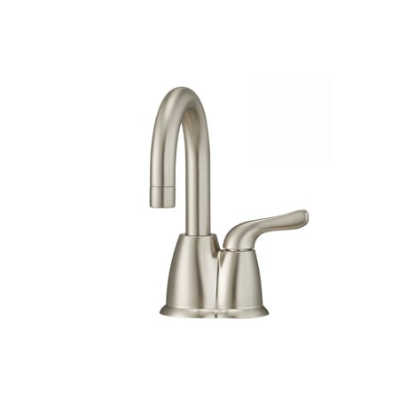 InSinkErator Invite Instant Hot Water Dispenser, Single Handle Hot Water Only - Tank Included Satin Nickel