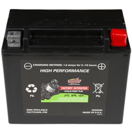 Interstate Batteries 12V 310 Cold Cranking Amps (CCA) AGM Battery (Compatible with Generac Next Gen) N/A