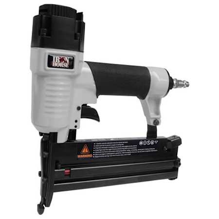 Iron Horse 2" 18-Gauge Brad Nailer / Stapler Combo with Case N/A