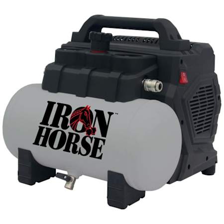 Iron Horse 0.75 HP 1.5 Gal 125 Max PSI Single-Stage Portable Electric (110 Volt) Reciprocating Air Compressor N/A