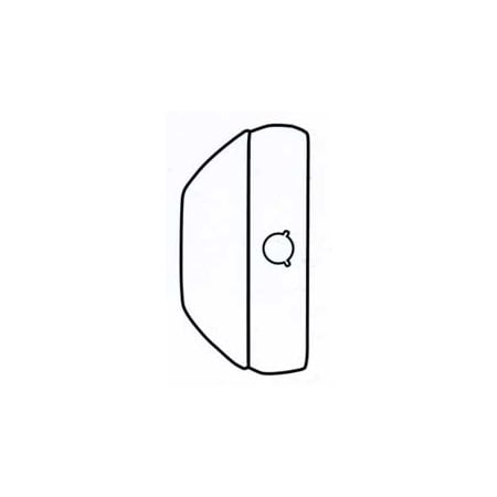 Ives 11 Gauge Stainless Steel Cylinder Cutout Vandal Resistant Trim 5 1/4" W x 11" H for use with Vertical Exit Devices Satin Stainless Steel