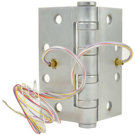 Ives Commercial Series 4-1/2 Inch x 4-1/2 Inch Ball Bearing Square Corner Mortise Hinge with Removable Pin - Single Hinge Satin Chrome