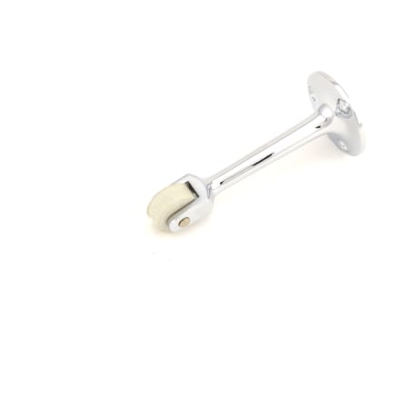 Ives Commercial Series 1-13/16" Wall Mounted Roller Bumper Door Stop Bright Chrome