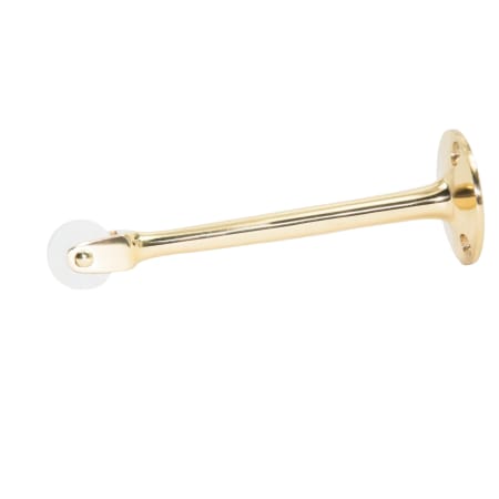 Ives Commercial Series 6" Wall Mounted Roller Bumper Door Stop Polished Brass