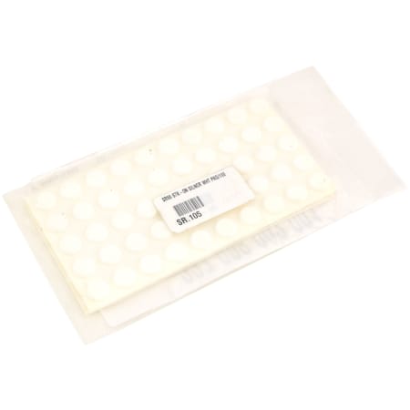 Ives Commercial Series 1/2" Diameter Rubber Door Silencer - Pack of 100 White