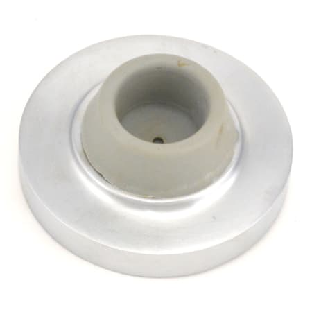 Ives Commercial Series 1-1/4" Wall Mounted Concave Bumper Door Stop Satin Chrome