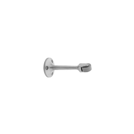 Ives Commercial Series 1-13/16" Wall Mounted Roller Bumper Door Stop Satin Chrome