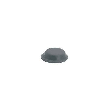 Ives Self Adhesive Door Silencer 1/2" Diameter - 100 Pack Gray