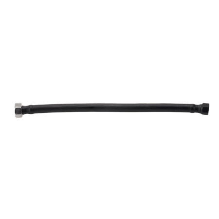 Jaclo Flex Black (BLAK) Decorative Cover Stainless Steel Flexible Braided 3/8" O.D. x 1/2" IPS - 36" Faucet Supply Line with Metal Nut Black