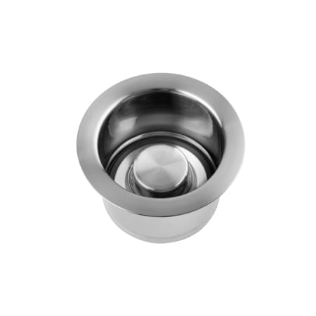 Jaclo Extra Deep Disposal Flange with Stopper Brushed Stainless