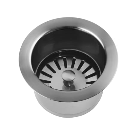 Jaclo Extra Deep Disposal Flange with Strainer Brushed Stainless