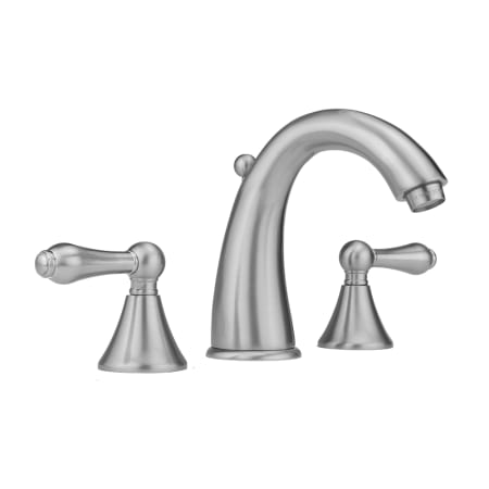 Jaclo Cranford 0.5 GPM Widespread Bathroom Faucet with Regency Lever Handles Polished Brass