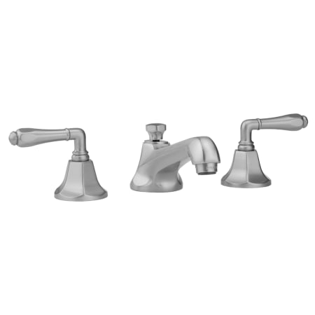 Jaclo Astor 1.5 GPM Widespread Bathroom Faucet with Smooth Lever Handles Polished Brass