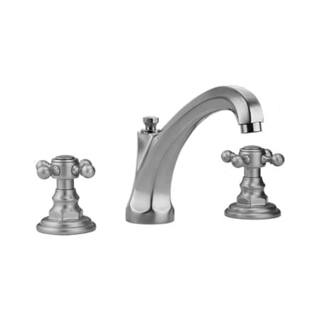 Jaclo Westfield 0.5 GPM Widespread Bathroom Faucet with Ball Cross Handles Polished Brass