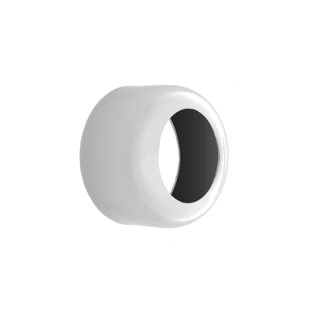 Jaclo Round Box High Pattern Escutcheon for New England & Massachusetts Style Caramel Bronze