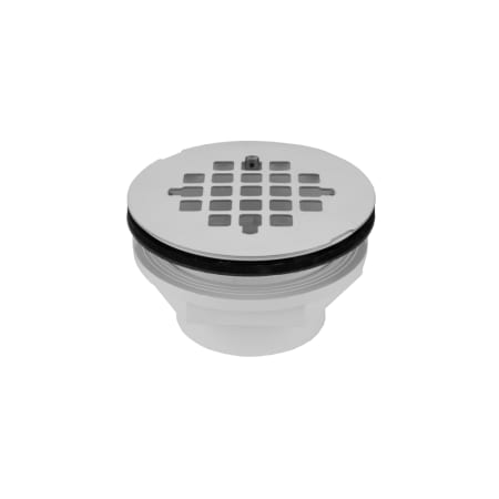 Jaclo 2" PVC Complete Shower Drain with Snap in Drain Plate (Glue) Caramel Bronze