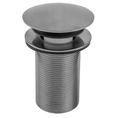 Jaclo Extra Long Thread Round Toe Control Drain Strainer - 5" Long Thread Matte Black