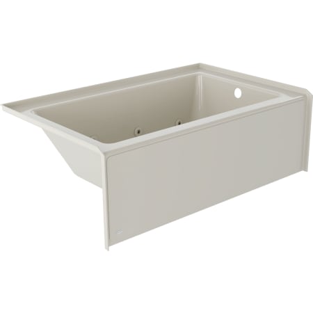 Jacuzzi Signature 60" Three Wall Alcove Acrylic Whirlpool Tub with Right Drain, and Overflow Oyster