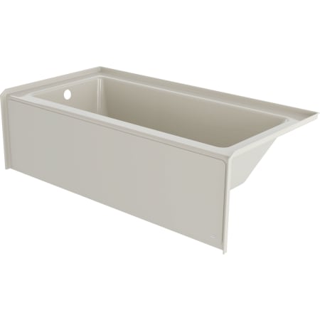 Jacuzzi Signature 66" Three Wall Alcove Acrylic Soaking Tub with Left Drain, and Overflow - Includes Removable Skirt Oyster